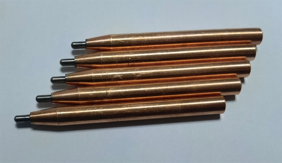 Material de tungsteno de precisión para aplicaciones industriales Material de electrodos de soldadura puntual