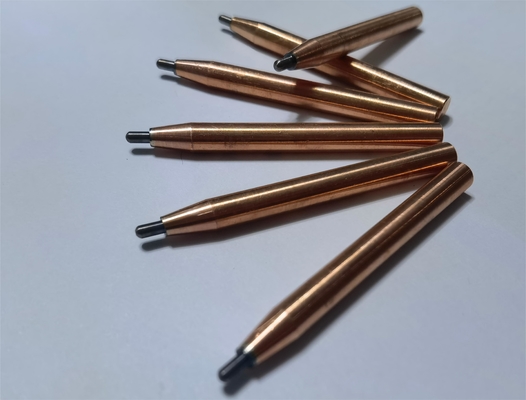 Material de tungsteno de precisión para aplicaciones industriales Material de electrodos de soldadura puntual