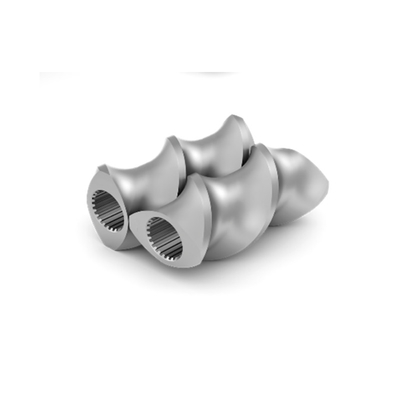 Segmento de tornillo bimetálico resistente al desgaste y cañón para máquina de moldeo por inyección Extrusora de plástico