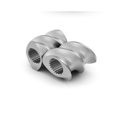 Segmento de tornillo bimetálico resistente al desgaste y cañón para máquina de moldeo por inyección Extrusora de plástico