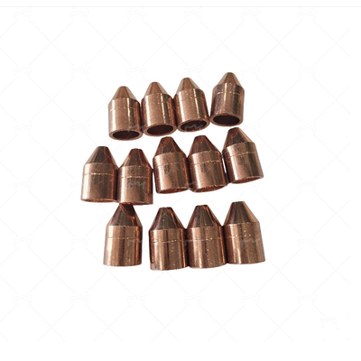 Accesorios de máquinas de soldadura por puntos Capas de electrodos OEM Consejos de armas Partes de cobre