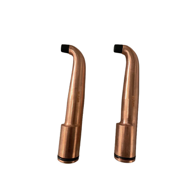 Accesorios de máquinas de soldadura por puntos OEM Armas de electrodos Partes de cobre en resistencia Soldadura por puntos