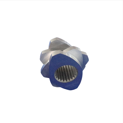 Elementos de tornillo bimetales resistentes a la corrosión y cañón para extrusora de plástico de fluorocobalto masterbatch