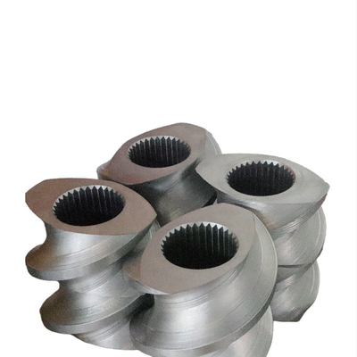 Elementos de tornillo bimetálico de alta calidad y barril para extrusora de plástico PE PP PVC PF EP ABS