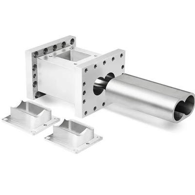 PTFE ETFE FEP PFA PVDF Partes de extrusoras de plástico resistentes al desgaste Conjunto completo de segmentos de tornillo bimetálico Barril y forro