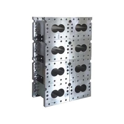 PTFE ETFE FEP PFA PVDF Partes de extrusoras de plástico resistentes al desgaste Conjunto completo de segmentos de tornillo bimetálico Barril y forro