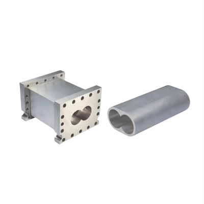 PTFE ETFE FEP PFA PVDF Partes de extrusoras de plástico resistentes al desgaste Conjunto completo de segmentos de tornillo bimetálico Barril y forro