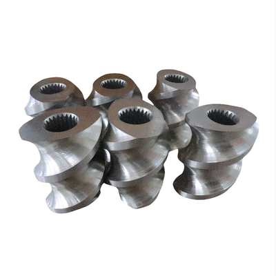 PTFE ETFE FEP PFA PVDF Partes de extrusoras de plástico resistentes al desgaste Conjunto completo de segmentos de tornillo bimetálico Barril y forro