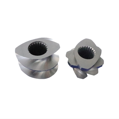 Elementos de tornillo de extrusores de resistencia al desgaste para la industria de masterbatch