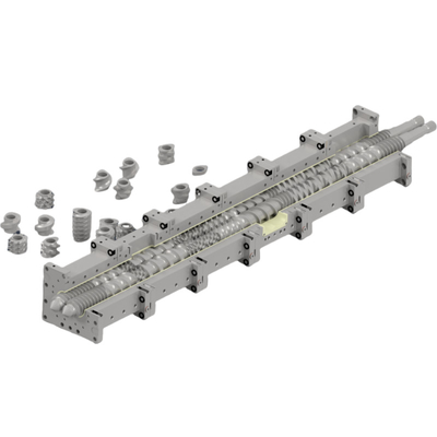 Barril bimetal de alto rendimiento para extrusión de desgaste
