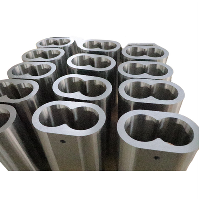 Modificación de la extrusora Barril de tornillo resistente al desgaste para el masterbatch PTFE ETFE FEP PFA PVDF