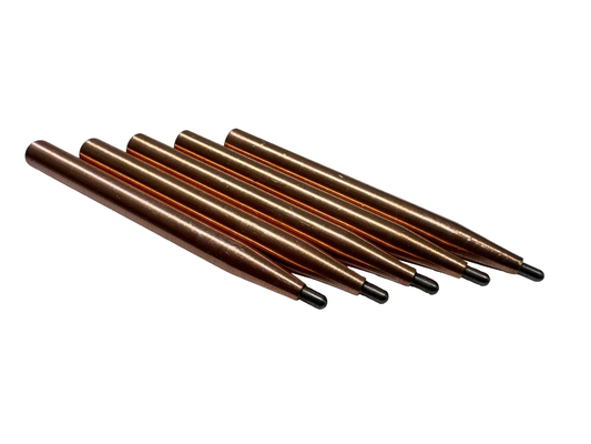 electrodos de tungsteno incorporados personalizados para la industria de soldadura puntual