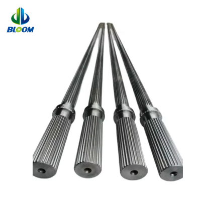 OEM piezas de extrusoras de plástico gemelo para el barril de tornillo y forro para la producción de masterbatch y polímero