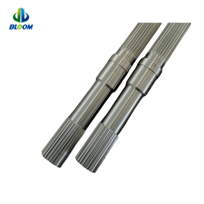 OEM piezas de extrusoras de plástico gemelo para el barril de tornillo y forro para la producción de masterbatch y polímero
