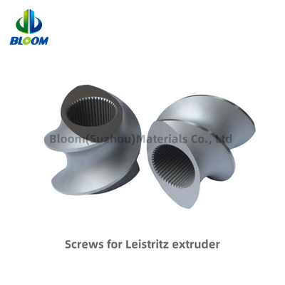 Barril bimetálico de alto rendimiento y elementos de tornillo gemelo combinación perfecta para la extrusión