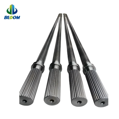 Accesorios de extrusores de plástico super anti desgaste para el eje de tornillo para la producción de masterbatch y polímero