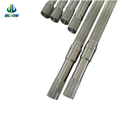 Accesorios de extrusores de plástico super anti desgaste para el eje de tornillo para la producción de masterbatch y polímero