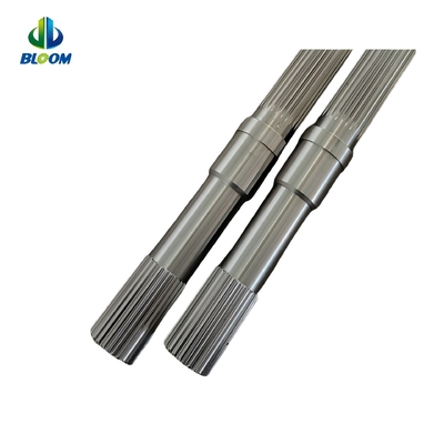 Accesorios de extrusores de plástico super anti desgaste para el eje de tornillo para la producción de masterbatch y polímero