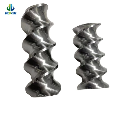 Elementos de tornillo gemelo a medida para la producción de caucho fluoroplástico en la reparación de plásticos