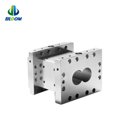 Barril de doble tornillo anticorrosión para la extrusión en plásticos de ingeniería