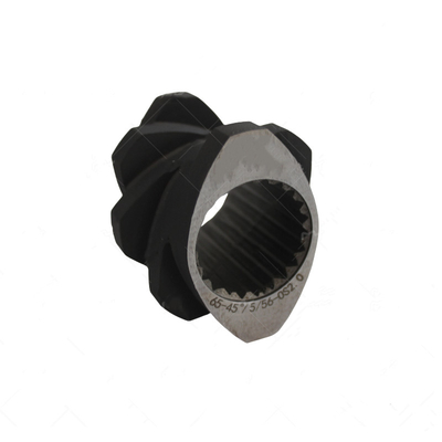 Extrusor de plástico de doble tornillo paralelo de rotación de aleación de cobalto para la industria de baterías de litio