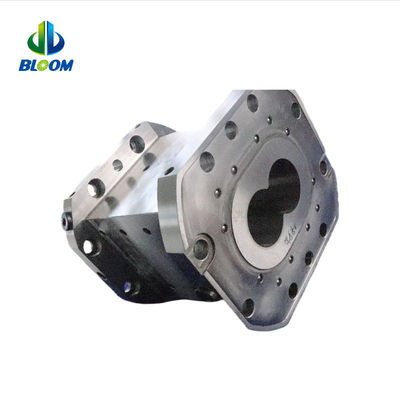 Barril de tornillo de extrusora de plástico gemelo personalizado para la producción de PEEK de plástico de ingeniería