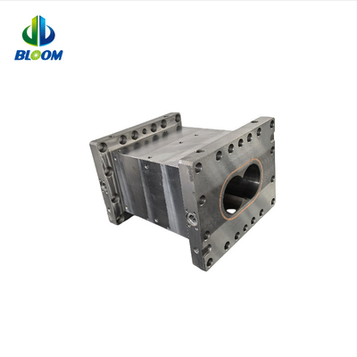 W6Mo5Cr4V2 Barril de extrusora de plástico para extrusora de tornillo doble LDPE/HDPE/PP Extrusora de soplado de película Barril de tornillo bimetal