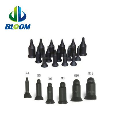 Pasador guía KCF negro M6 / M8 / M10 para uso en la industria de soldadura de tuercas