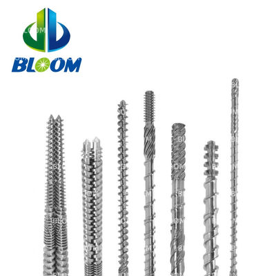 Barril de tornillo / Barril de tornillo gemelo cónico / Barril de tornillo de extrusora para la extrusión de tuberías
