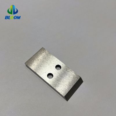 Cuchillo de máquina industrial de forma especial para embalaje de alimentos reciclaje de plástico SS resistencia al desgaste de acero