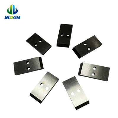 Cuchillo de máquina industrial de forma especial para embalaje de alimentos reciclaje de plástico SS resistencia al desgaste de acero