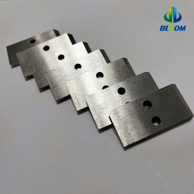 Cuchillas de máquinas industriales pequeñas de forma especial para el reciclaje de plástico