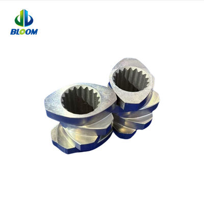 Segmentos de tornillo de aleación de cobalto personalizados para la producción de lodos de baterías de litio
