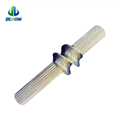 Ejes de tornillo de alto par para extrusora de plástico para producción de PEEK PVDF