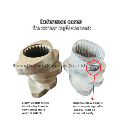 Elemento de tornillo/Elemento de transferencia para repuestos de extrusora de doble husillo