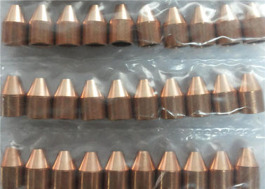 Plano material modificado para requisitos particulares del casquillo del electrodo resistente de la soldadura por puntos del tamaño