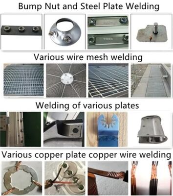 Máquina de soldadura por puntos de resistencia de alta eficiencia con potencia de 380V,220V y capacidad de 100KVA para soldadura por resistencia industrial
