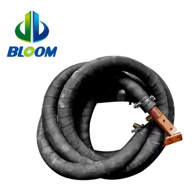Cable refrigerado por agua flexible resistente a la corrosión de alta resistencia para calefacción de alta corriente en aplicaciones metalúrgicas