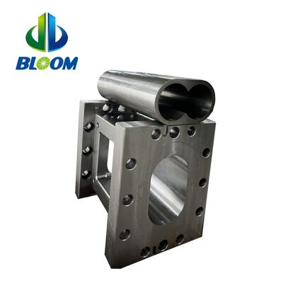 Barril de extrusora de doble tornillo bimetálico HIP con dureza 58-62HRC y material PM-HIP WR14 certificado ISO9001