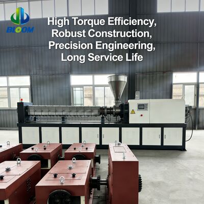 Caja de engranajes de extrusora de operación síncrona precisa de alto par de la serie SJ SZ65 para extrusoras de tornillo de plástico