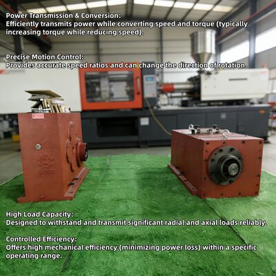 Caja de cambios de la serie SJ SZ65 para extrusora de tornillo único vertical con conversión de par elevado