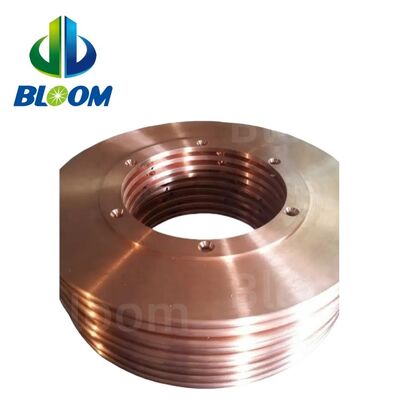 Rueda de soldadura de costura de aleación de cobre CuCrZr para máquina de soldadura de costura de resistencia