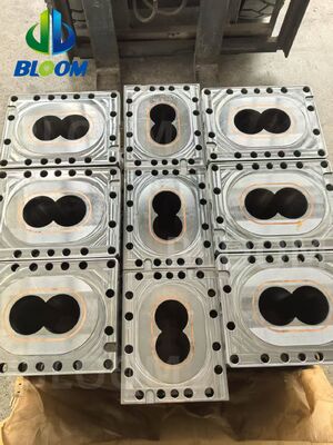 ZSE87 Barril de doble tornillo con potencia bimetálica HIP Material WR14 para alta resistencia al abrasivo y dureza 58-62HRC