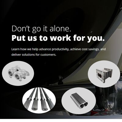 Partes de extrusoras de tornillos gemelos mecanizadas con precisión CNC con resistencia al desgaste y a la corrosión en tamaños personalizados