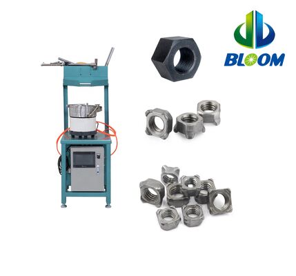 Máquina de soldadura por puntos automática para transporte de tuercas con capacidad nominal de 100KVA y fuente de alimentación trifásica