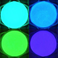 Pigmento luminescente del resplandor de la noche