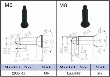 Soldadura por puntos que trabaja a máquina el Pin de guía de KCF y guía que forra M4/M6/M8/M10/M12