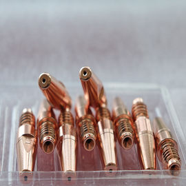 Apliqúese a la extremidad M6/M8 del contacto de CuCrZr de la marca de Binzel /Trafimet/Miller/Kemppi/OTC/Fronius/ESAB/Lincoin/Panasonic
