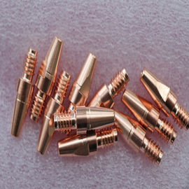Apliqúese a la extremidad M6/M8 del contacto de CuCrZr de la marca de Binzel /Trafimet/Miller/Kemppi/OTC/Fronius/ESAB/Lincoin/Panasonic