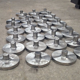 Reborde de placa forjado materiales de acero inoxidable de orificio de la aleación DN25 PN10